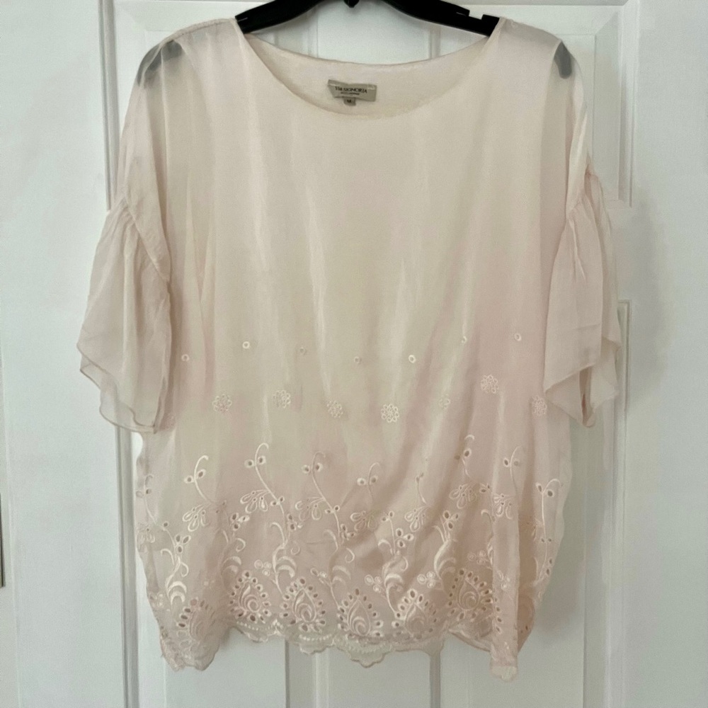 100% Silk Top - Made in Italy